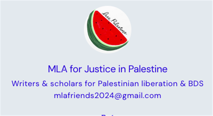 MLA Members to Protest Suppression of BDS Resolution at Convention